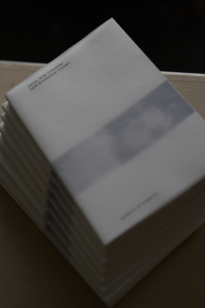 Reprodution Nein, wir stehen! Der Bahnhof fährt.